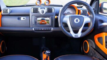 Gli interni di una citycar