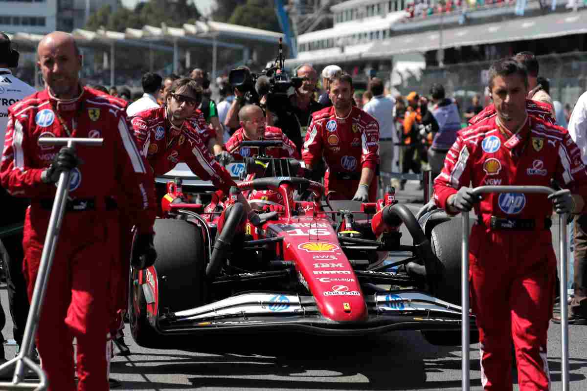 L’ex driver punta il dito sulla Ferrari