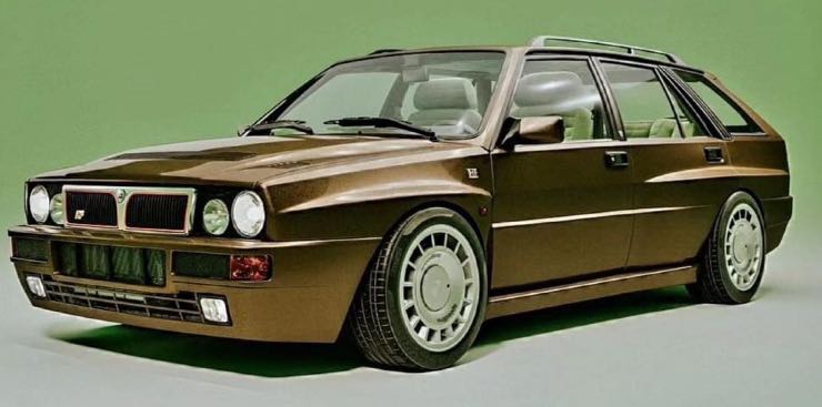 Lancia Delta Integrale station wagon ecco come sarebbe