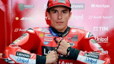 Marquez riappare in pubblico