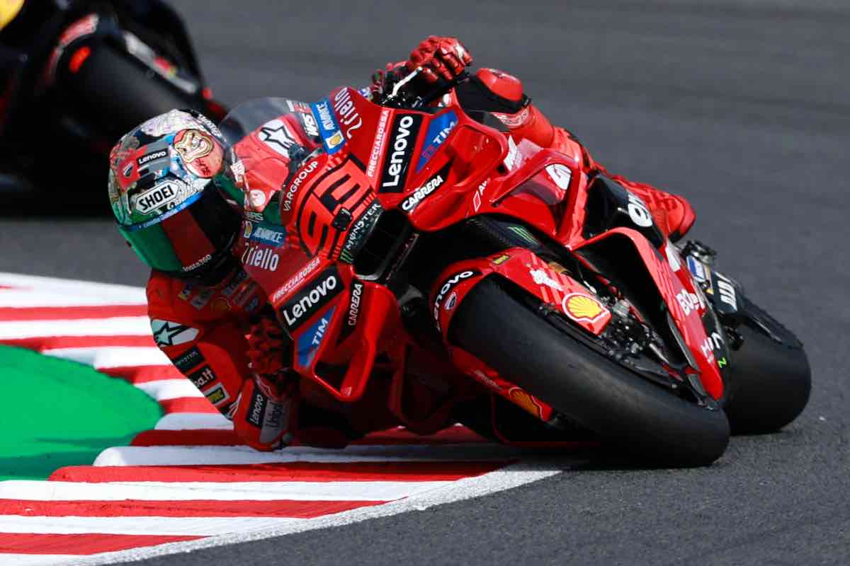 Marquez terremoto in Ducati