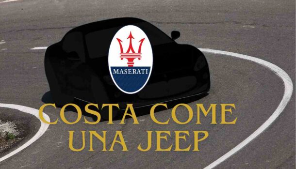 Una Maserati che costa come una Jeep