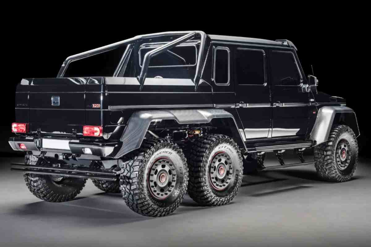 Le caratteristiche della Mercedes G63 AMG G700 6×6 