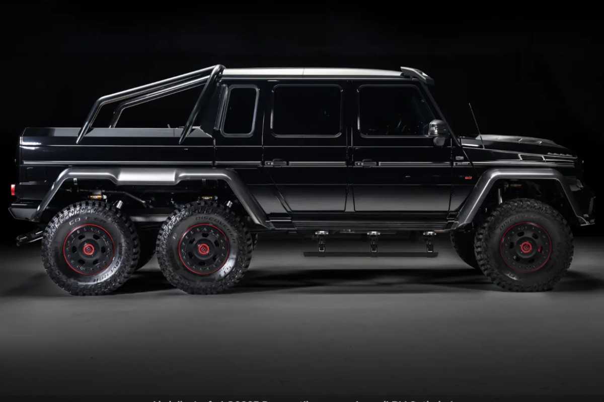 La Mercedes che sembra un camion