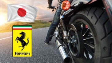 Moto ricorda la Ferrari Testarossa