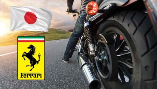Moto ricorda la Ferrari Testarossa