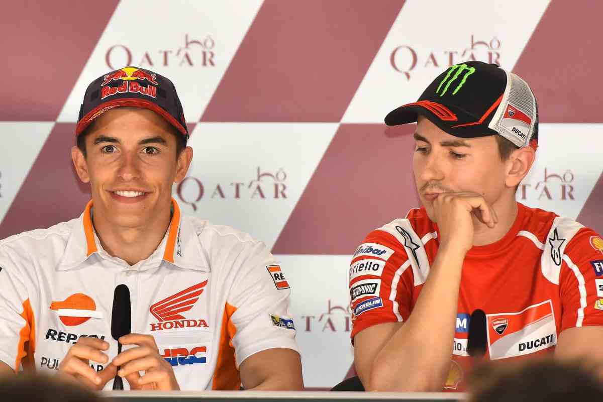 Il consiglio di Jorge Lorenzo a Marc Marquez
