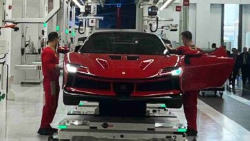 Il modello Ferrari Elettrica