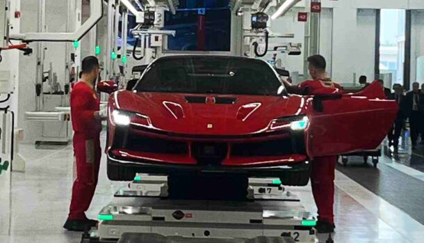Il modello Ferrari Elettrica