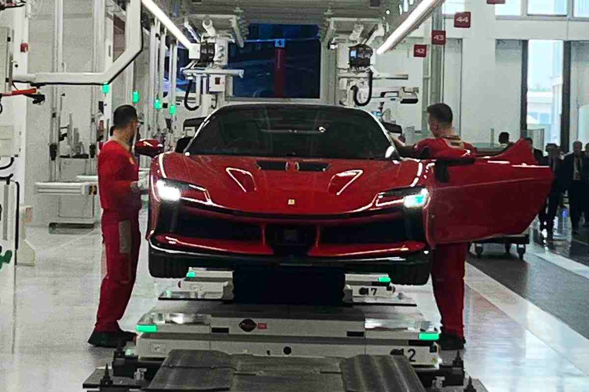 Il modello Ferrari Elettrica