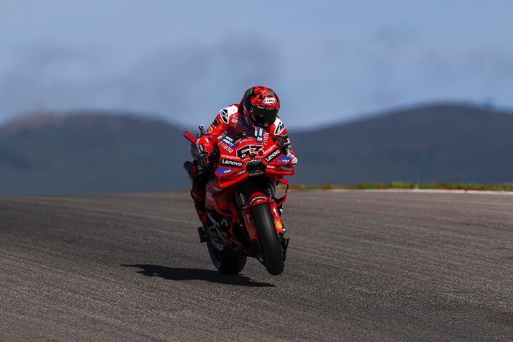 Pecco Bagnaia in alcune gare poco impegno