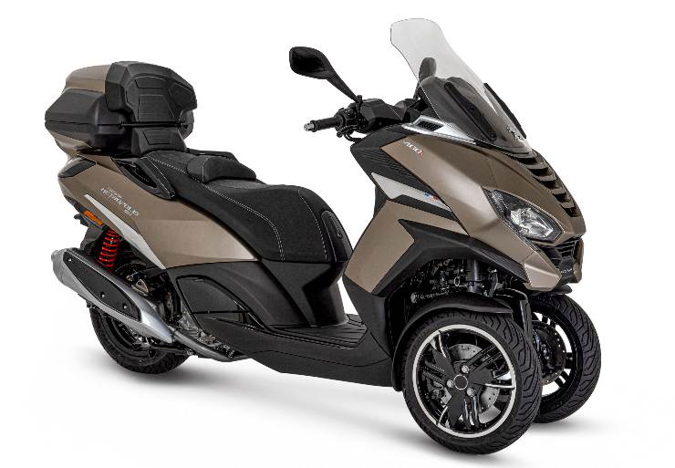 Il Peugeot Metropolis SW: ampia capacità di carico