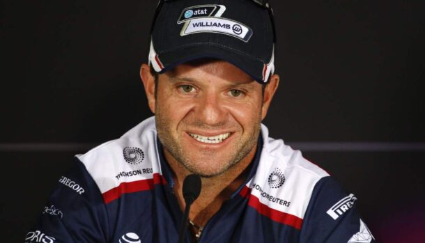 Barrichello in conferenza stampa