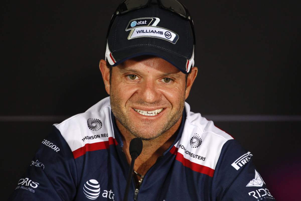 Barrichello in conferenza stampa