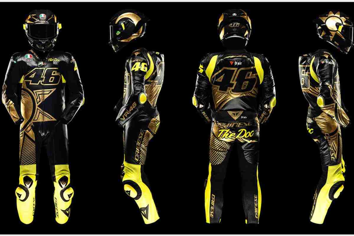 In vendita la tuta di Valentino Rossi