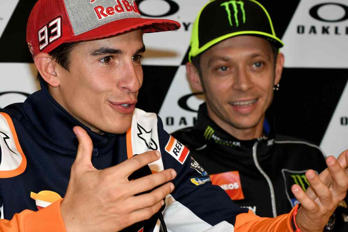 Valentino Rossi e Marc Marquez desiderio scioccante