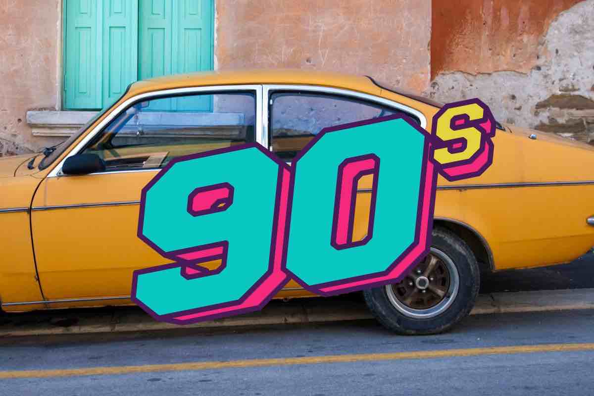 Auto anni '90 Mercedes Honda CRX