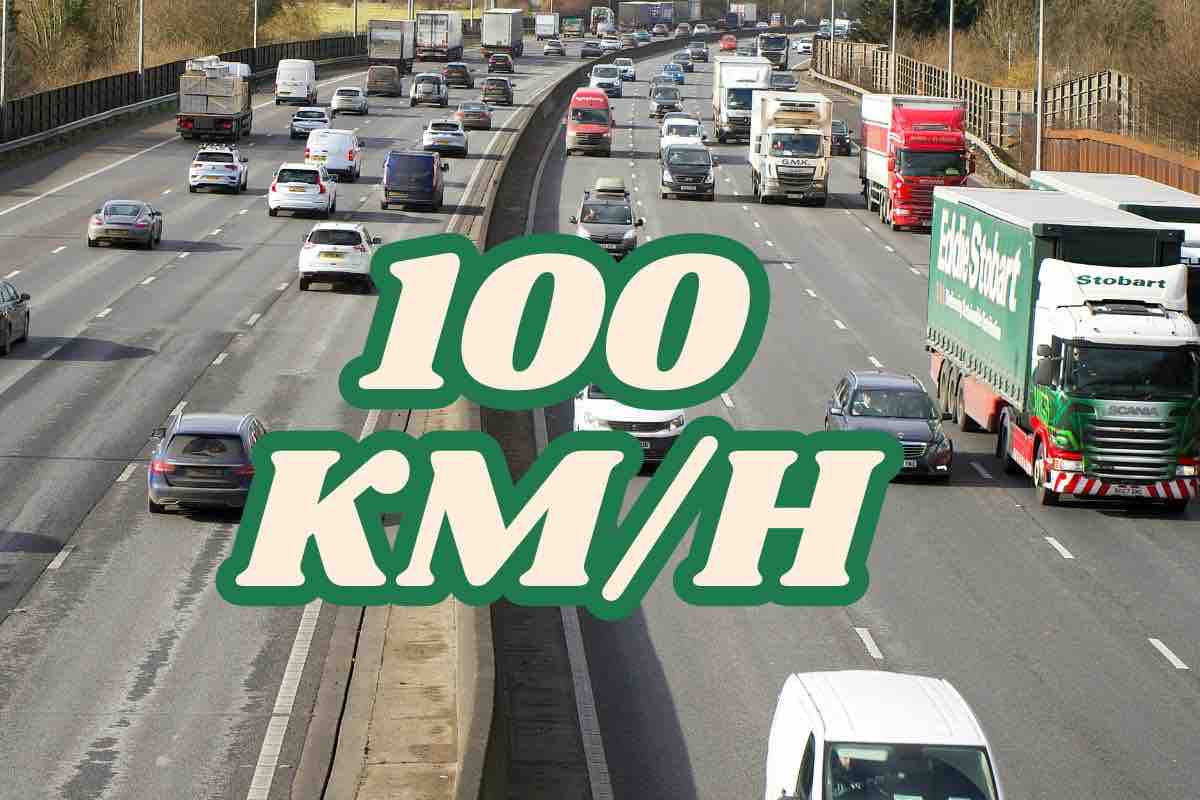Autostrada Olanda 100 km/h inquinamento