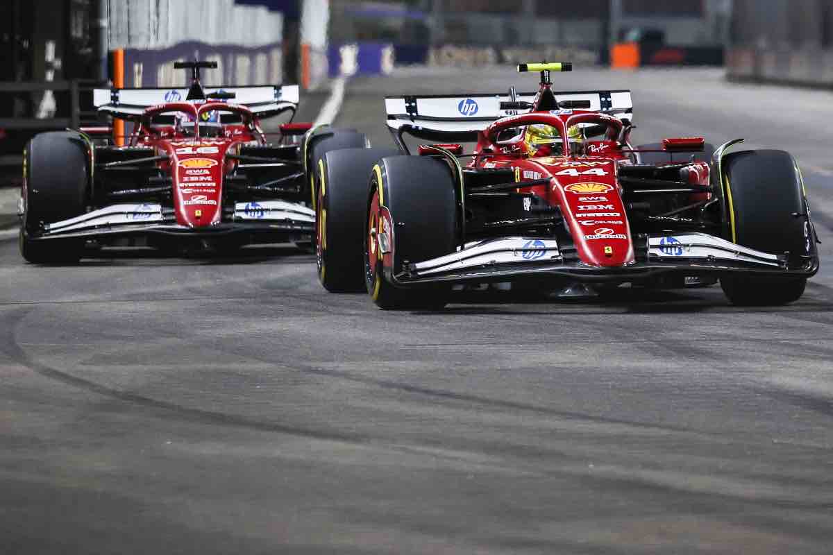 Ferrari novità Leclerc Hamilton addio