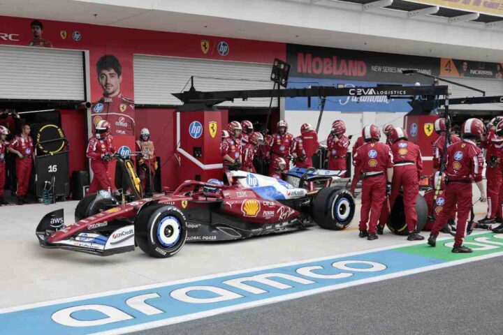 pit stop in Formula 1