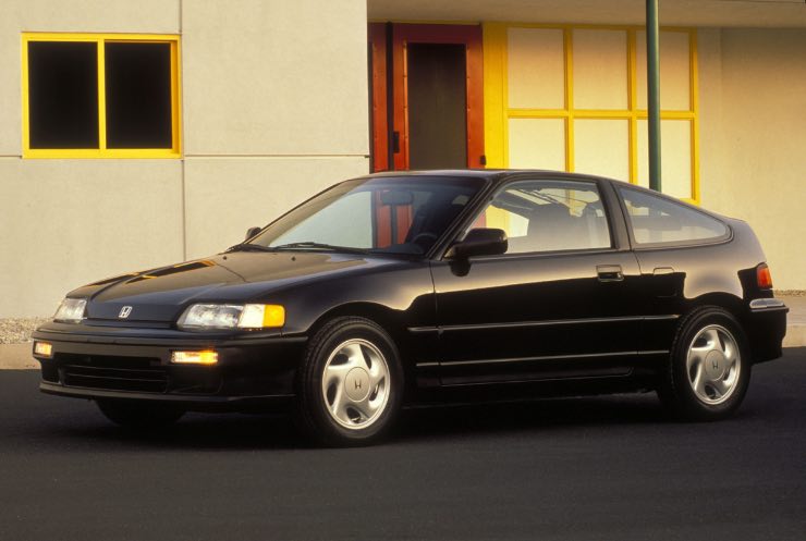 Auto anni '90 Mercedes Honda CRX
