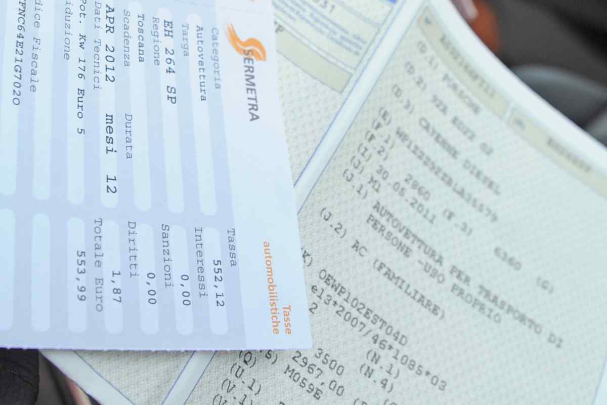 libretto circolazione 