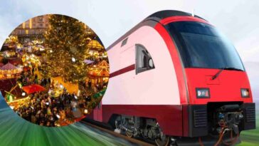 mercati natale treno