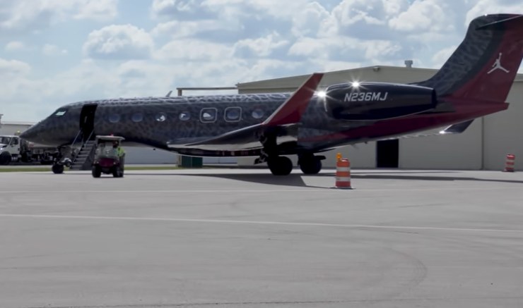 michael jordan jet