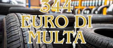 pneumatici usurati novità problemi multa