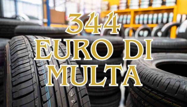 pneumatici usurati novità problemi multa