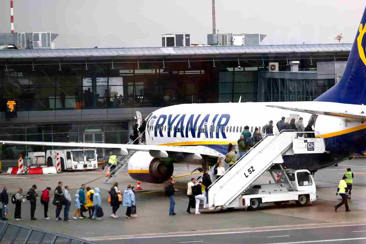 ryanair volo cancellato tratta isole