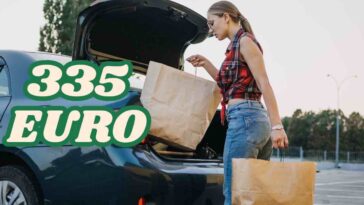 Spesa auto novità multa 335 euro