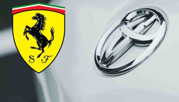 toyota ferrari logo