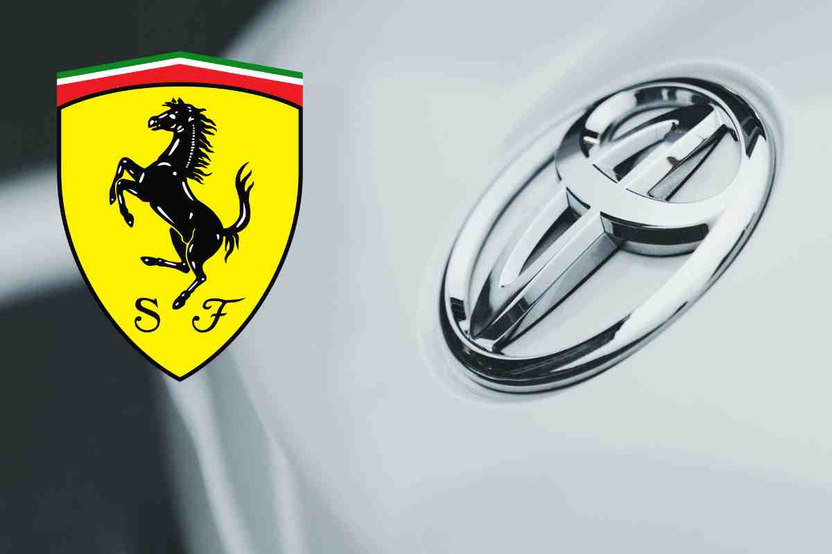 toyota ferrari logo