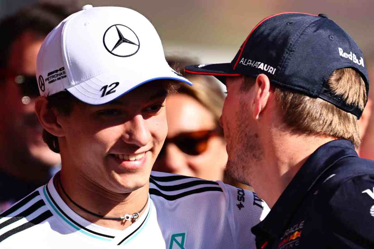 Antonelli svela un retroscena su Verstappen 