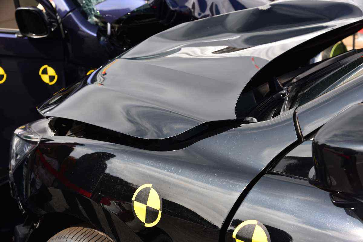 Crash test auto