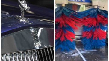 Rolls-Royce: disastro car wash