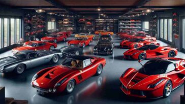 Mai viste così tante Ferrari