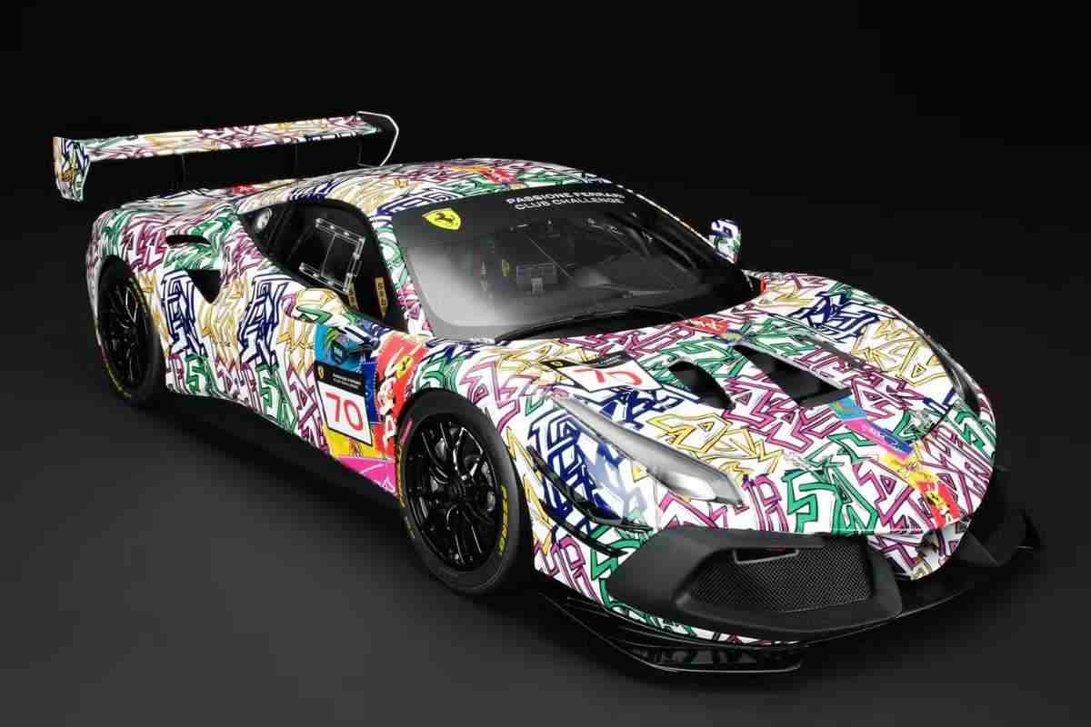 La Ferrari più artistica che si sia mai vista