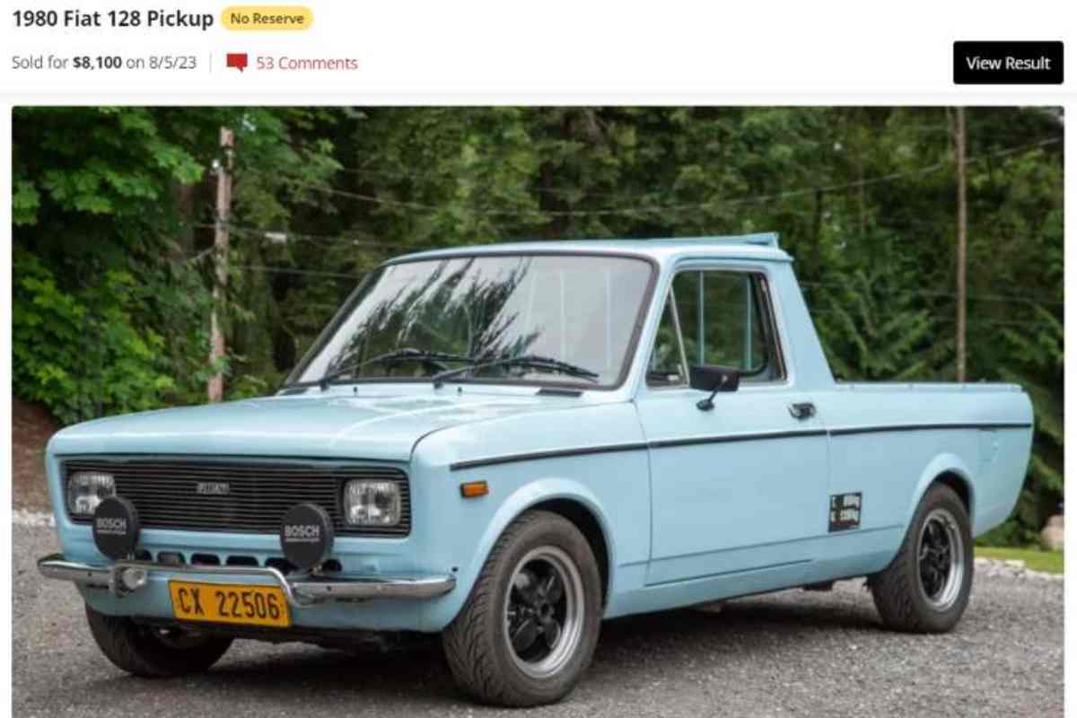 La FIAT 128 pick-up