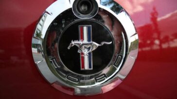 Il simbolo della Ford Mustang