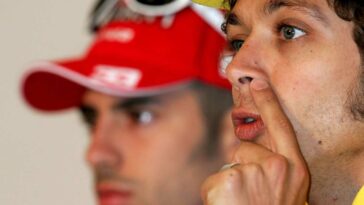 Melandri e Valentino Rossi