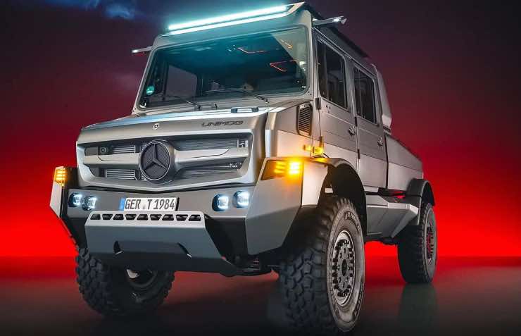 Mercedes Unimog da 300 cavalli