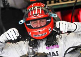 Michael Schumacher nella monoposto