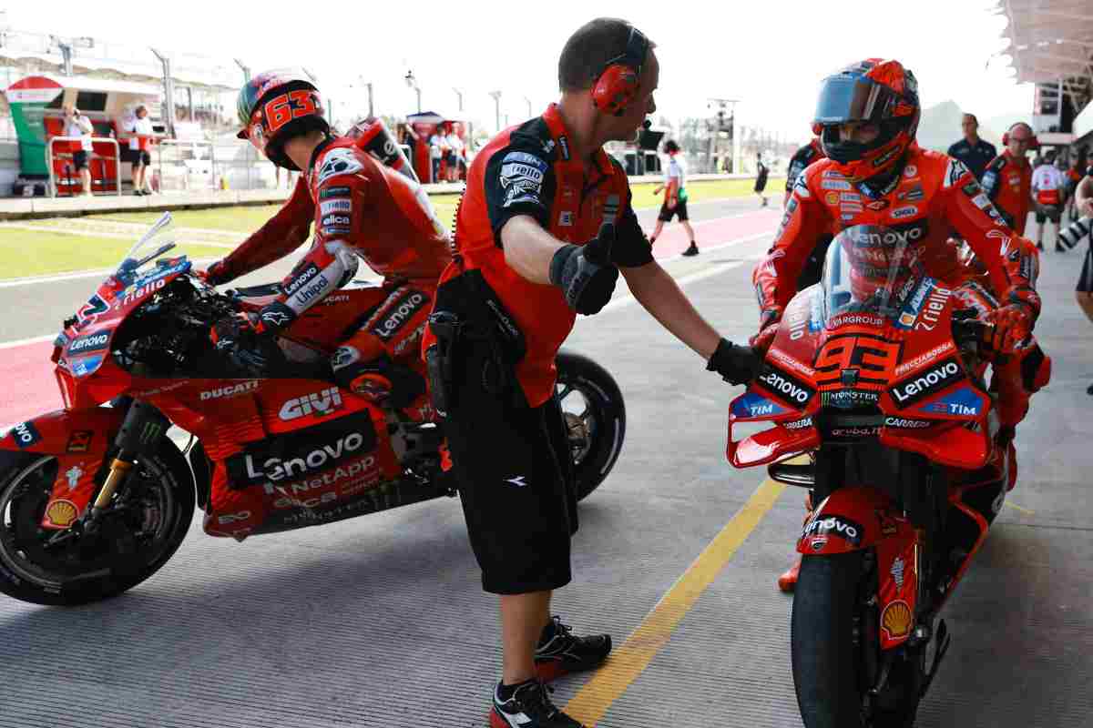Terremoto in Ducati