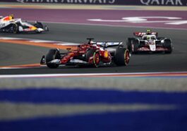 Vetture di F1 in pista