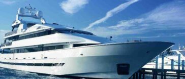 Le dimensioni di un vero yacht