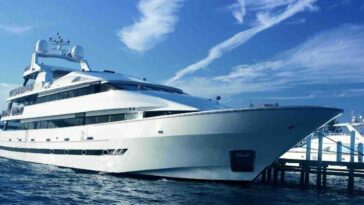 Le dimensioni di un vero yacht