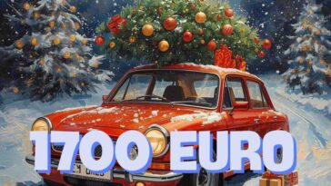 auto albero natale 1700 euro