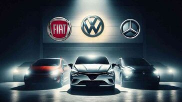 FIAT, Mercedes e Volkswagen prese in contropiede: il marchio europeo ora ha un vantaggio di anni